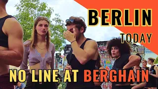 🚨How to get to Berghain WITHOUT waiting in LINE? 🇩🇪 BERLIN WALK
