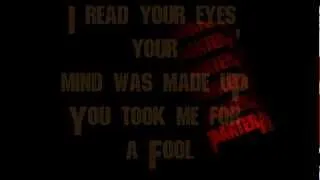 Pantera - 5 Minutes Alone (Lyrics HD)