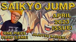 Saikyo Jump / Strongest Jump - April 2023 Issue! One Piece Card Game / Jujutsu Kaisen!