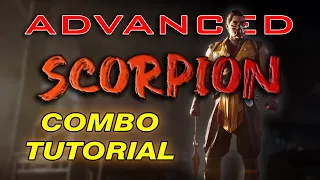 ADVANCED Scorpion Combo Tutorial! 🦂 - Mortal Kombat 1