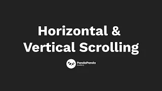 Figma Tutorial: Horizontal & Vertical Scrolling