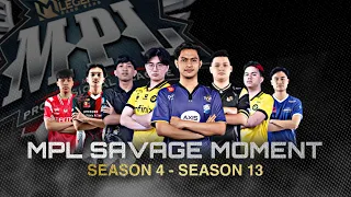 SAVAGE MOMENT DI MPL ID | SEASON 4 - SEASON 13.