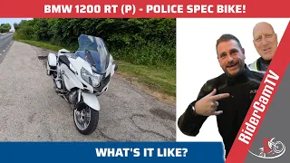 BMW 1200 RT P EX Police Bike | Whats it like?