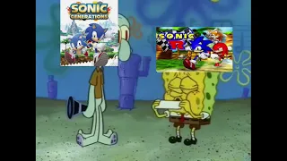 SpongeBob Meme “I didn’t play any wrong notes!” Super Sonic Racing