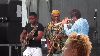 (BWB) 'Trumpeter' Rick Braun ft. 'Wailing' Kirk Whalum, 'Stormin' Norman Brown - "Notorious" (LIVE)