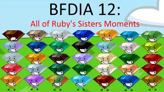 BFDIA 12: All of Ruby's Sisters Moments