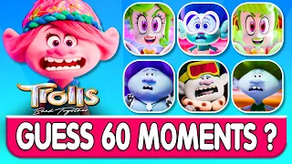 🔥 Guess the 60 Moments in Trolls 3 Band Together | Summary Video