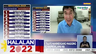 Broadkaster na si Raffy Tulfo nanindigang magiging 'working senator' | HALALAN 2022 (10 May 2022)