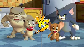 Tom and Jerry in War of the Whiskers HD Spike Vs Tyke Vs Jerry Vs Tom (Master Difficulty)