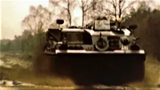 1966: German Army  Bergepanzer (ARV) in action