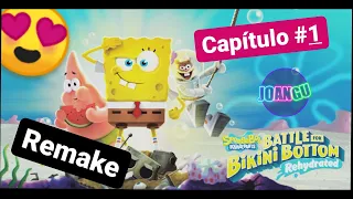 Bob Esponja: batalla por fondo de bikini remake español / CAPITULO #1 / MI INFANCIA / JOANGU