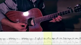 LP - Lost On You. How To Play On Guitar (notes+TAB). Как Играть На Гитаре (ноты+ТАБы).