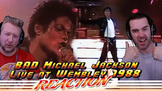 ''BAD'' Michael Jackson Reaction! Live at Wembley 1988