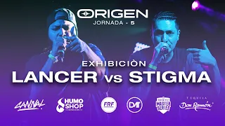 Jornada 5 | Lancer Lirical vs Stigma - batalla de exhibición | El Origen Freestyle