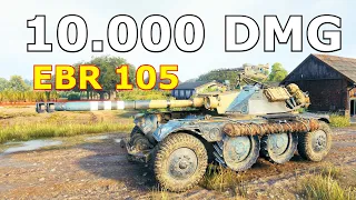 World of Tanks Panhard EBR 105 - 6 Kills 10K Damage