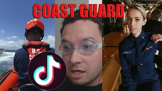 TIK TOK Coast Guard Comp Sailor Reacts - BATH WATER PIRATES BEWARE