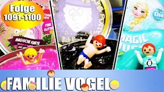 Playmobil Filme Familie Vogel: Folge 1091-1100 | Kinderserie | Videosammlung Compilation Deutsch