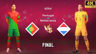 FIFA 23 - Portugal vs Netherlands | Ronaldo vs Van Dijk | FIFA World Cup Final [4K60]