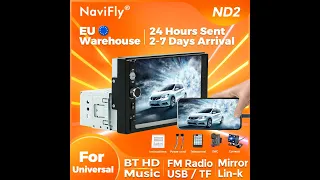 Navifiy Newest 1Din 7 inch Touch Screen Car MP5 Multimedia Player-ND2