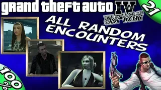GTA IV TBoGT - ALL 3 Random Encounters [100% Walkthrough]