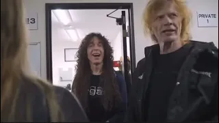 Megadeth - Dave Mustaine & Marty Friedman - Backstage Budokan Japan 2023