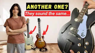 Babe, this Epiphone Casino SOUNDS DIFFERENT vs Les Paul and Stratocaster. Hear this tone test…