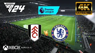 EA FC 24 - Fulham vs Chelsea | Premier League | NextGen - Series X [4K60FPS]