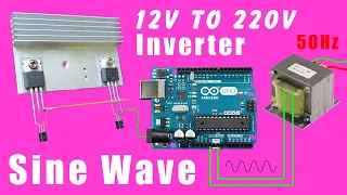 How I make 12v DC to 220v AC Inverter, 3000 watt pure sine wave Inverter, DC to AC converter