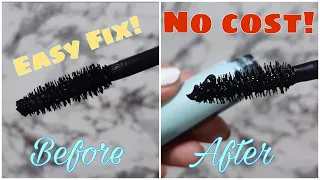 How To Fix Dried Mascara Easiest Way || Michelle Panti