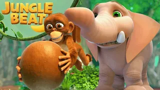 Gigantic HUGE Nuts | Jungle Beat | Cartoons for Kids | WildBrain Bananas