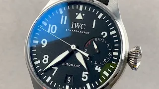 IWC Big Pilot's Watch IW5010-01 IWC Watch Review