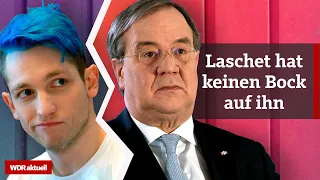 Rezo wollte YouTube-Kanzlertriell - aber Armin Laschet sagt ab | WDR Aktuelle Stunde