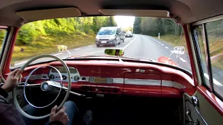 Drivning a OPEL Rekord 1958