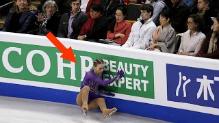 Figure Skaters Crashes into Board #2 |  Epic Fails