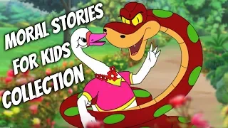 Best Moral Stories for Kids Collection Vol.4 | Stories By Granny | Woka English