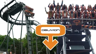 Oblivion Review | The Ultimate One-Trick Pony | First Ever B&M Dive Coaster at Alton Towers