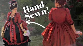 Hand Sewing an 18th Century Queen of Hearts Cosplay!