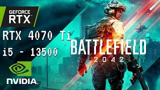 Battlefield 2042 | RTX 4070 Ti | i5-13500 | 16gb RAM | 1080p