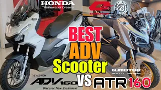 Honda ADV 160 vs QJ ATR 160  Full Comparison ng Specs & Features  Price - Bago ka bumili Alamin mo!