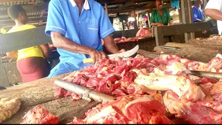 Meat  market for cheaper rates in lagos. #market #^#thrift #lagos