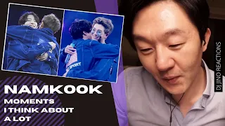 DJ REACTION to KPOP - NAMKOOK MOMENTS I THINK ABOUT A LOT