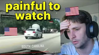 American reacts to The Dumbest American Fails from all 50 States [Try To Laugh]