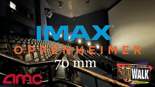 Tour AMC IMAX 70mm Oppenheimer Theater | Universal Citywalk Hollywood CA