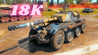 Panhard EBR 105  18K Spot Damage & Panhard EBR 105 15K spot  World of Tanks Replays