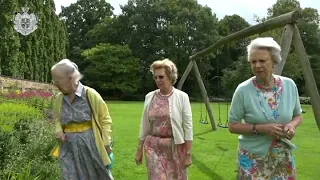 Margrethe, Anne Marie & Benedikte in Gråsten Gardens Summer 2016