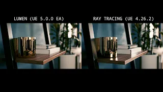 LUMEN VS RAY TRACING: Unreal Engine 4 VS Unreal Engine 5