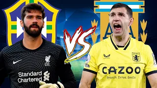 Alisson Becker 🆚 Emiliano Martínez 🔥⚽💪