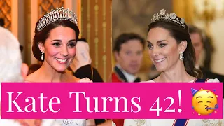 Kate Middleton Turns 42! 🥳  Looking Back at Princess Catherine Tiaras, Including Cartier Halo Tiara