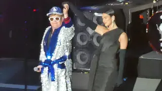 ELTON JOHN  with DUA LIPA  -  "Cold Heart"  :  DODGER  STADIUM  /  LOS ANGELES  (November 20, 2022)