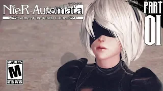 【NieR:Automata Game of the YoRHa Edition】 Route A Gameplay Walkthrough part 1 [PC - HD]